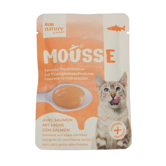 Picture of Bubi Nature Salmon Mousse 50g | Complementary Cat